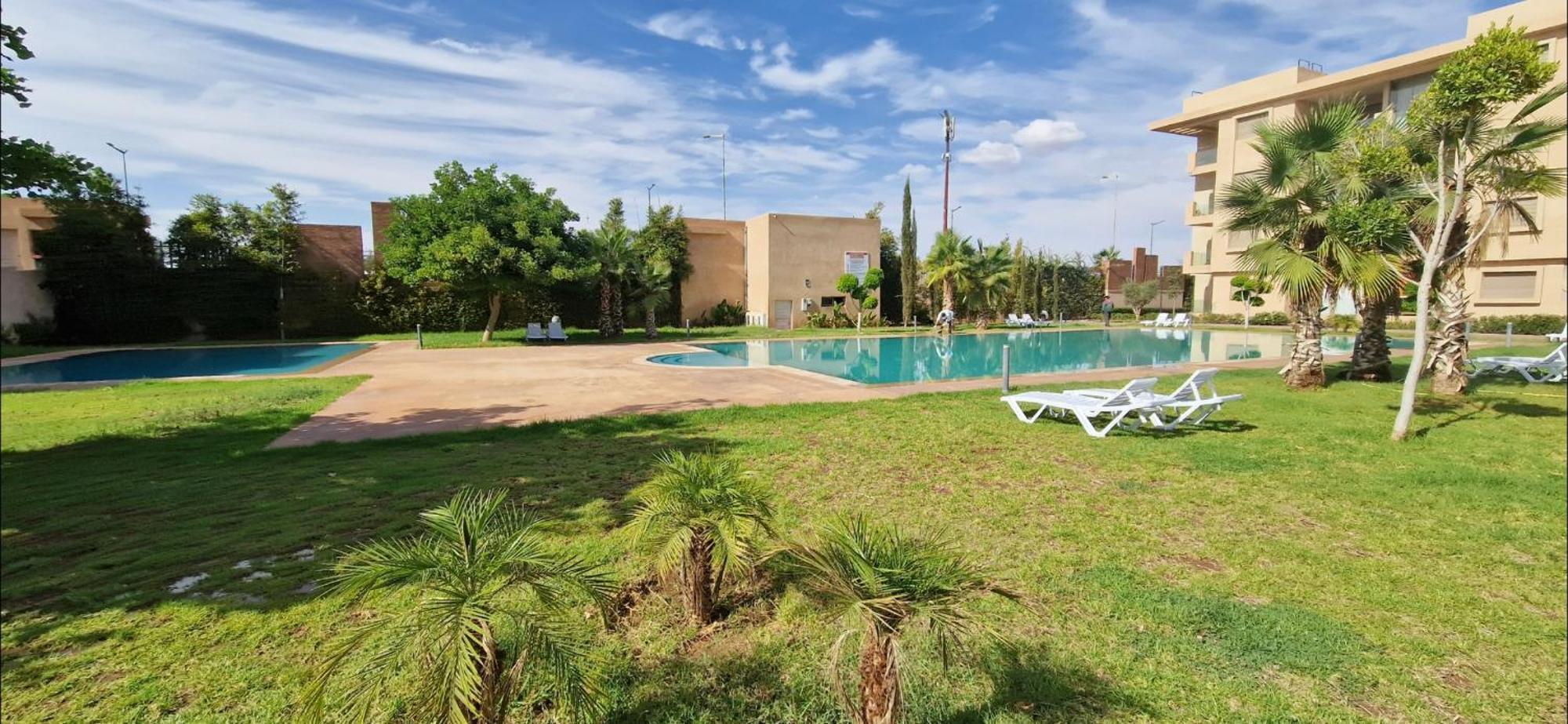 Cosy Avec 2 Piscines, 2 Ch, 2 Sdb Marrakech Marrakesh